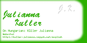 julianna kuller business card